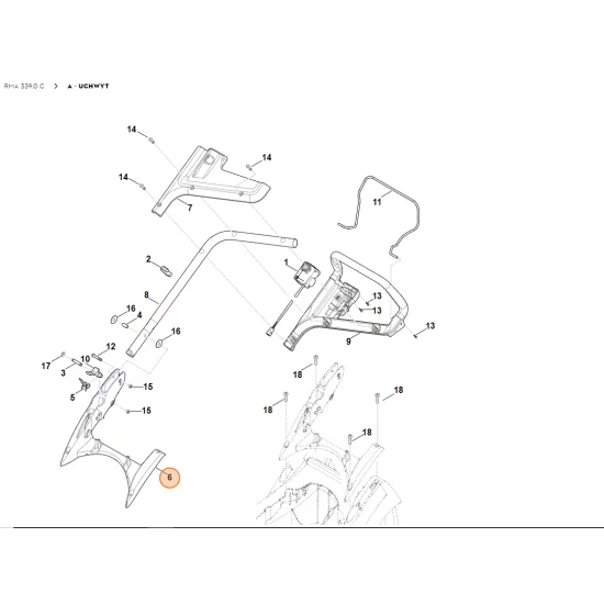 STIHL Wspornik 6320 703 6225